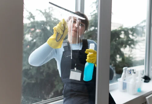Nettoyage de vitres intérieures et extérieures à Chaponnay